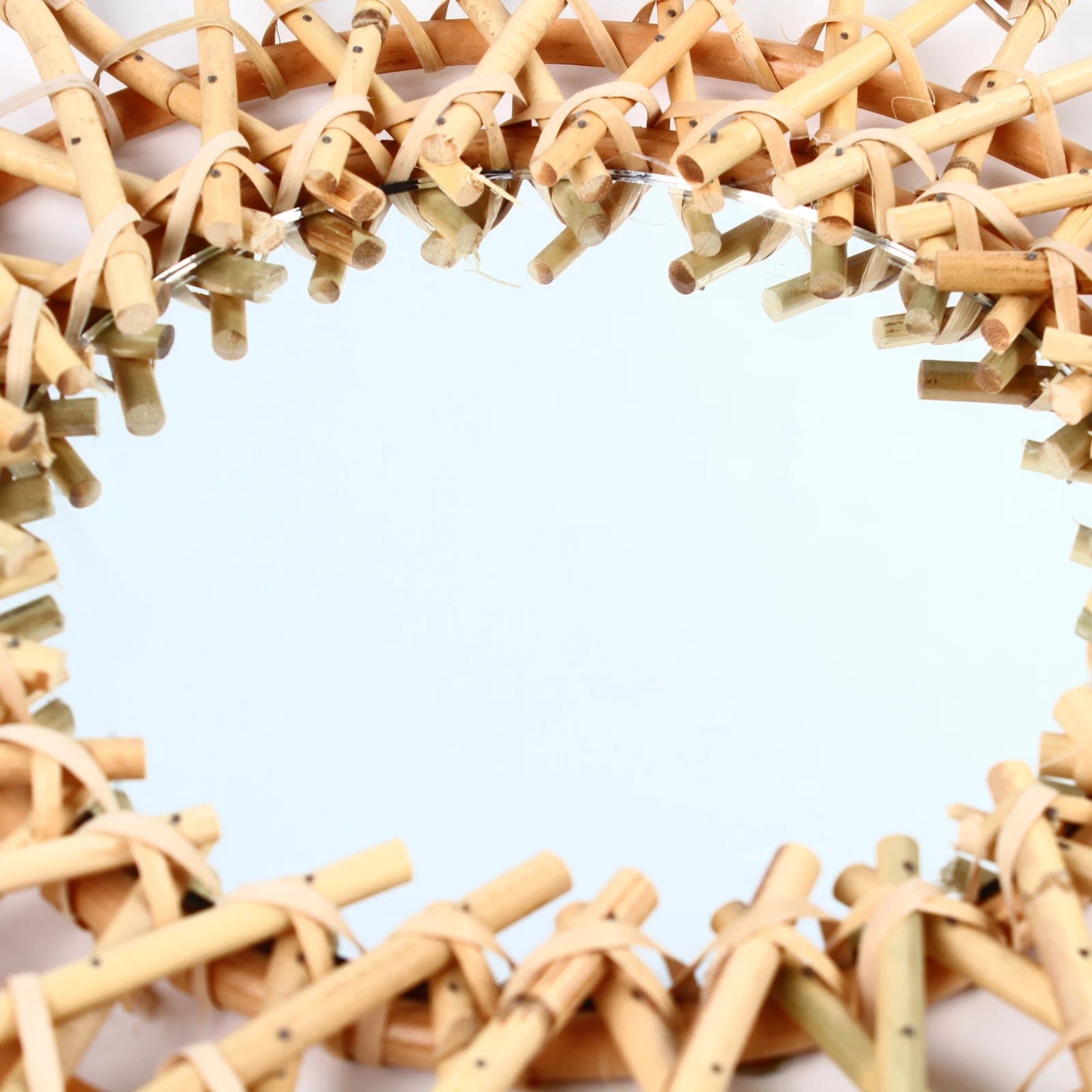 Slow Road Rattan Mirror
