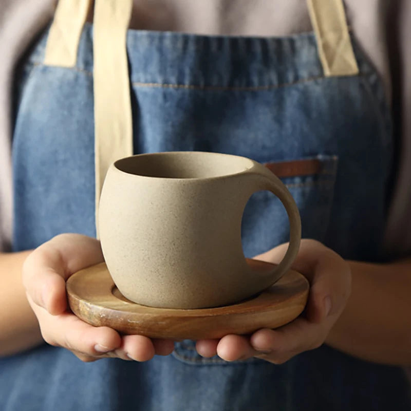 Oat Milk Cup and Saucer