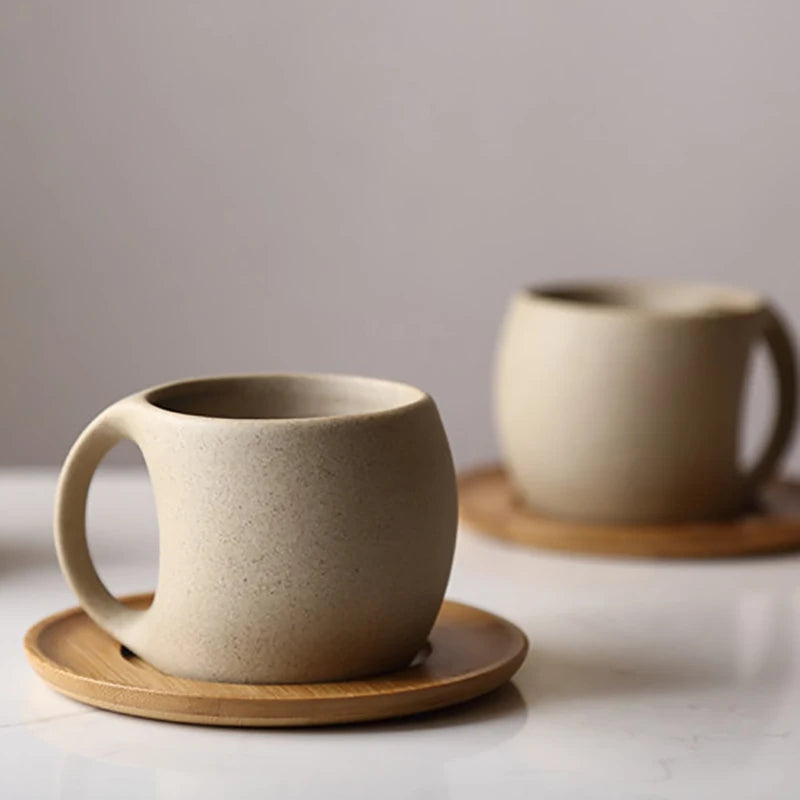 Oat Milk Cup and Saucer