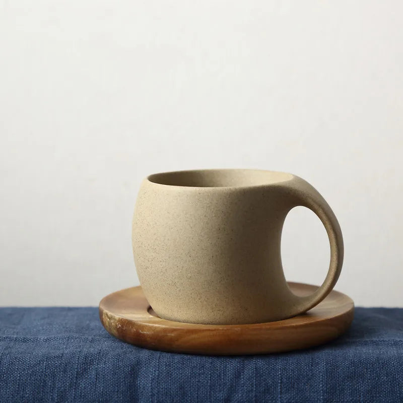 Oat Milk Cup and Saucer