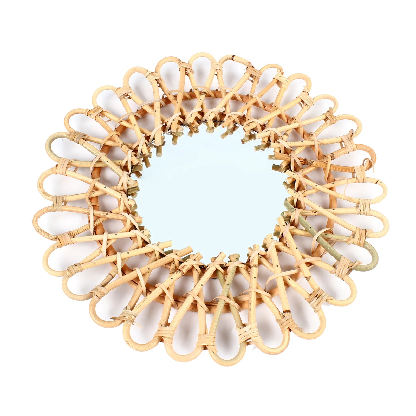 Slow Road Rattan Mirror